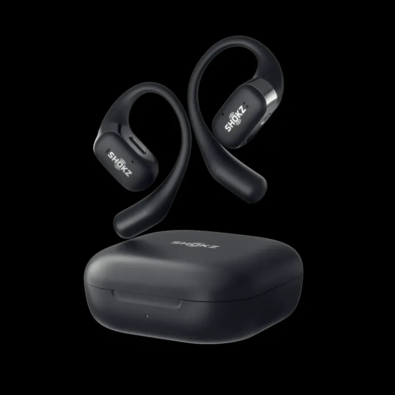 Shokz OpenFit Ecouteurs sport sans fil - Noir