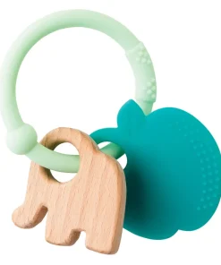 Silicon Anneau dentition bois pomme