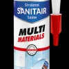 Silicone sanitair gris 280 ml