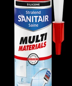 Silicone sanitair gris 280 ml