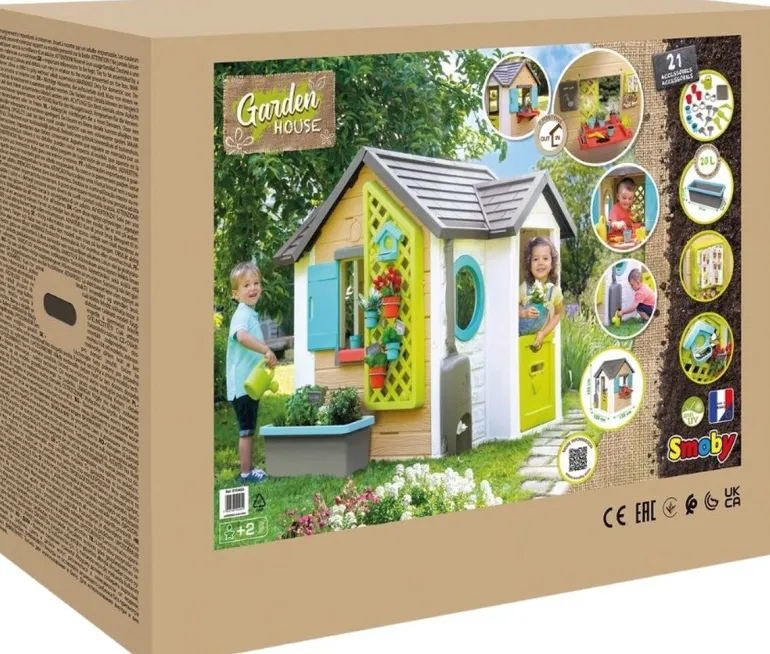 Smoby Playhouse Maison de jardin