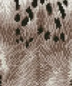 Snow Leopard Spy Diamond Dotz