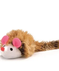 Souris poil long peluche