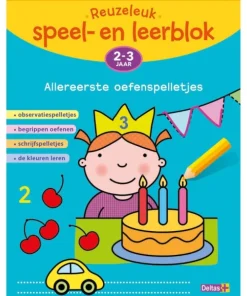 Speel- en leerblok: allereerste oefenspelletjes