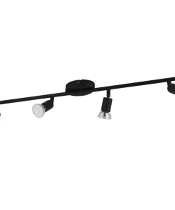 Spot Buzz noir 4x GU10