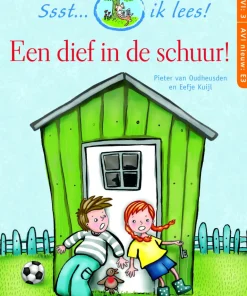 Ssst... Je lis! - Un voleur dans la cabane. livre NL AVI 3