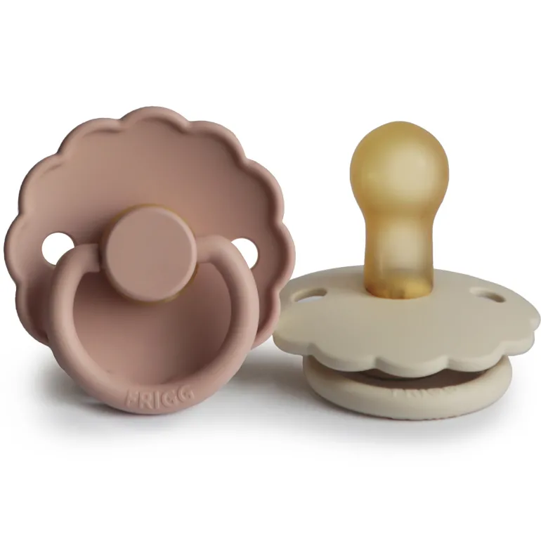 Sucette Marguerite Latex Blush/CreamT2 (2 stuks)