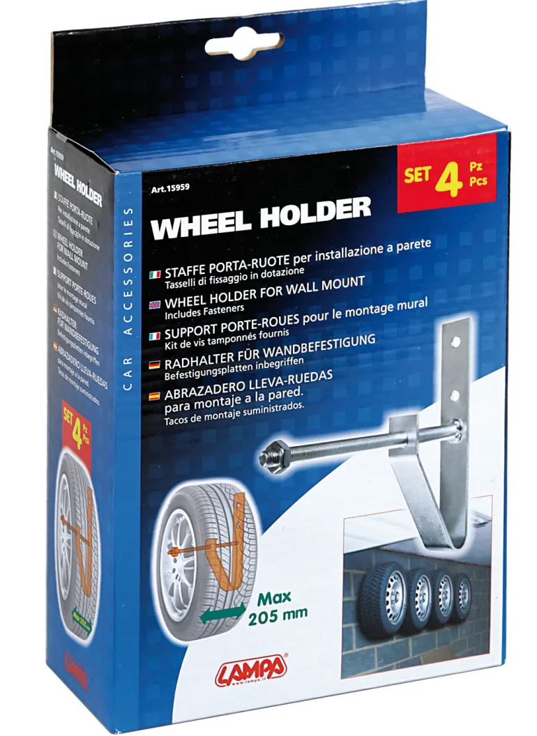 Support Porte-Roues Mural