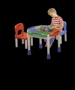 Table de jeux avec 2 chaises