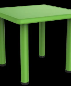 Table enfants 62x62x56 cm vert