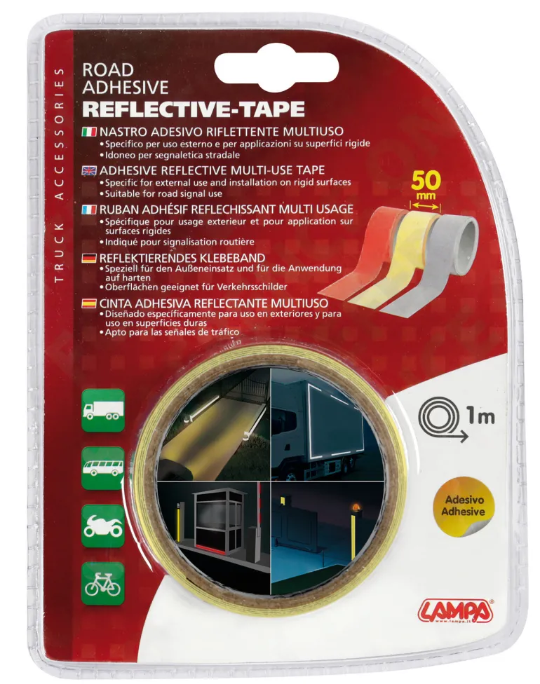 Tape Réflecteur Jaune