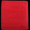 Tapis de bain 50 x 80 cm rouge