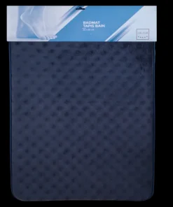 Tapis de bain bleu 50x80 cm