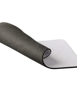 Tapis de souris cuir blanc
