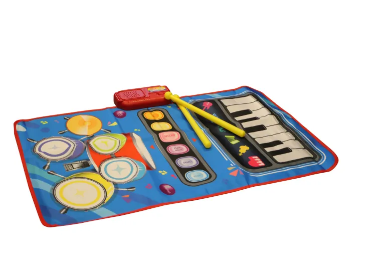 Tapis Musical Jazz - Piano et Batterie
