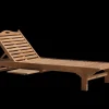 Teak Chicago lit 200 x 65 cm
