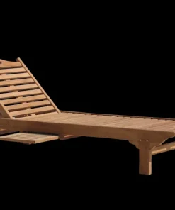 Teak Chicago lit 200 x 65 cm