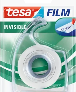 Tesa Ruban adhésif transparent avec dérouleur - 33m x 19mm