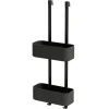 Tiger Porte-serviettes suspendu 2-Store 25 cm - noir