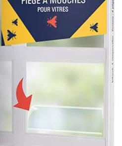 Ti-tox piège à mouches pour vitres - 4 pièces