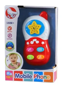 Téléphone portable avec lumière et sons
