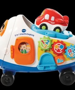 Toet toet auto 2 in 1 vrachtvliegtuig