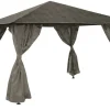 Tonnelle 3 x 3 m anthracite