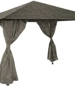 Tonnelle 3 x 3 m anthracite