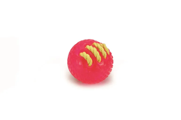 Tpr balle avec corde cousue 8 cm