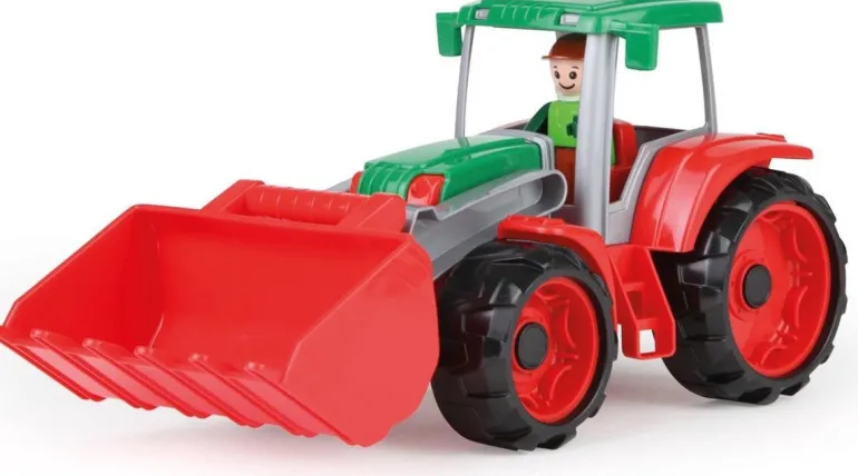 Tracteur Truxx 38x16,5 cm rouge/vert