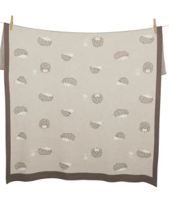 Tricot Couverture 80x100cm Herisson