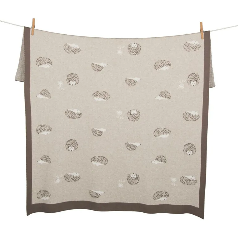 Tricot Couverture 80x100cm Herisson