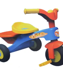 Trike bleu avec container