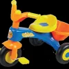 Trike jaune avec container