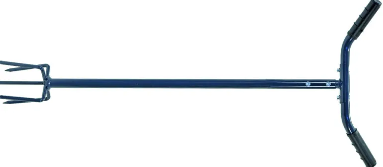 Troll du jardin reglable bleu