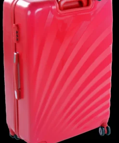 Trolley shell design rouge 70 cm