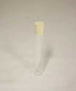 Tube en verre avec bouchon 12 cm 15 pièces