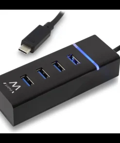 USB 3.1 Gen1 Hub 4 portes I USB-C