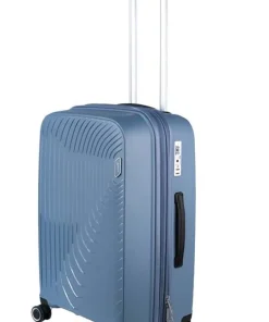 Valise rigide à roulettes 58L Bleu - 60 cm