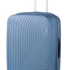Valise rigide à roulettes 90L Bleu - 70 cm