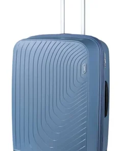 Valise rigide à roulettes 90L Bleu - 70 cm