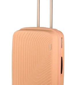 Valise rigide à roulettes 58L Rose - 60 cm