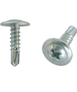Vis autotaradeuse argent Ø4 mm 100 pièces