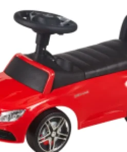 Voiture de promenade de Mercedes rouge
