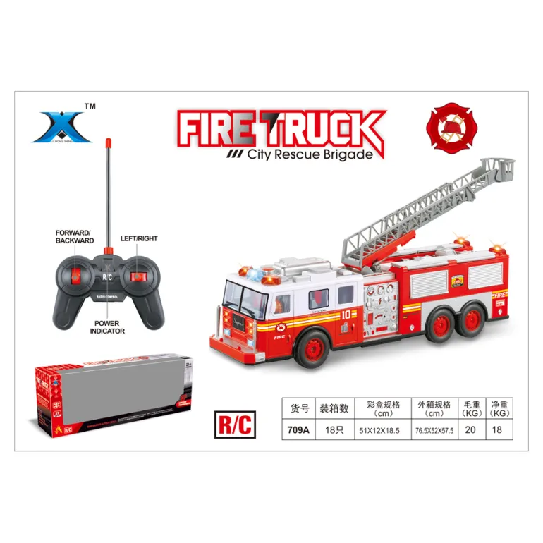 Voiture pompiers + commande
