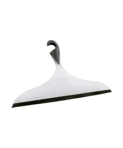 Wenko Loano Essuie-glace de douche XXL - Noir/Blanc
