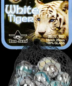 White tiger billes 21 pièces