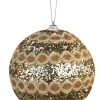 2x boule noël chaîne L champagn