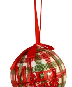 3x boules noël carreaux ro/vert