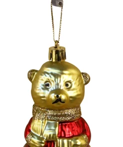 3x ornement noël ours